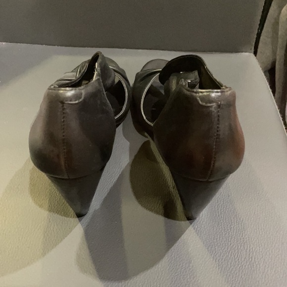 Aldo Alepin Wedge Open Toe Shoes 9 - Picture 5 of 12